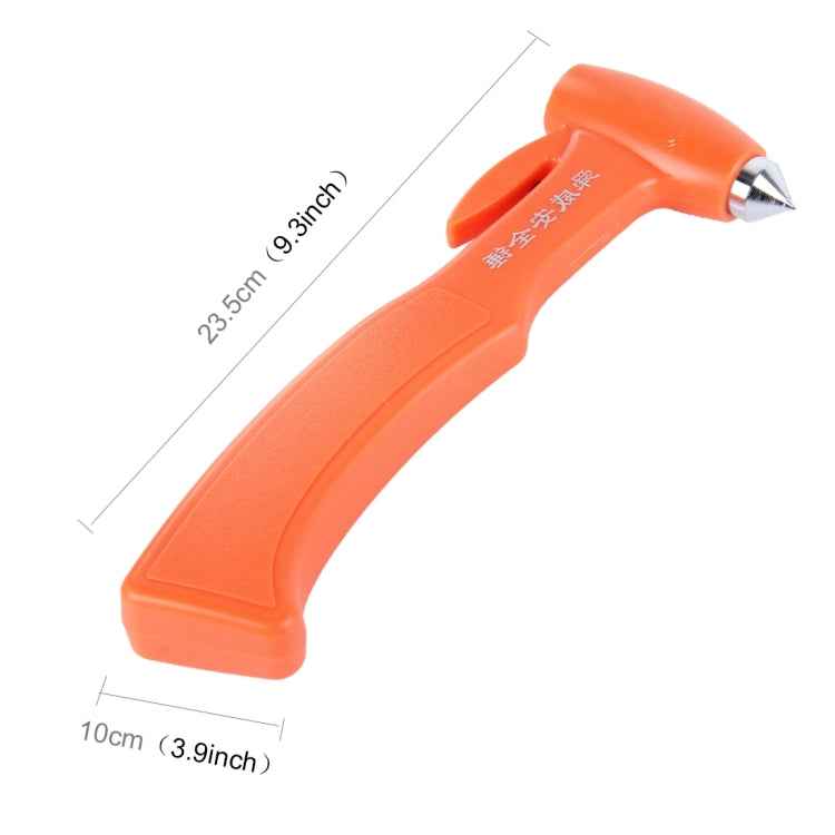 SHUNWEI SD-3501 Seat Belt Cutter Window Breaker Auto Rescue Tool Ideal Plastic Shell Car Safety Emergency Hammer with Adhesive Tape And Fixation Frame