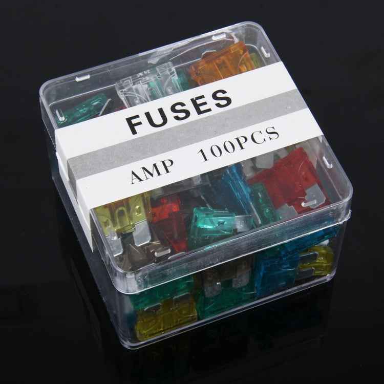 100 PCS 5Amp 7.5Amp 10Amp 15Amp 20Amp 25Amp 30Amp Add-a-circuit Fuse Tap Adapter Blade Fuse Holder(Big Size)