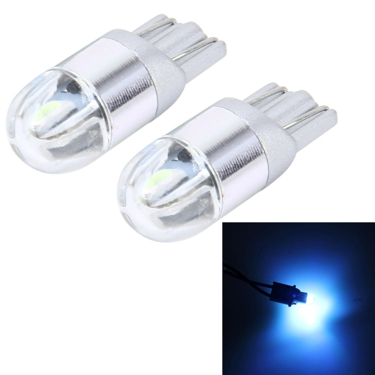 2 PCS T10 2W 2 SMD-3030 LED Car Clearance Lights Lamp, DC 12V, 2 SMD-3030 LEDs, 2 SMD-3030