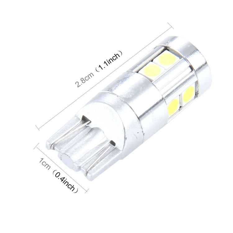 2 PCS T10 5W 8 SMD-3030 LED Car Clearance Lights Lamp, DC 12V