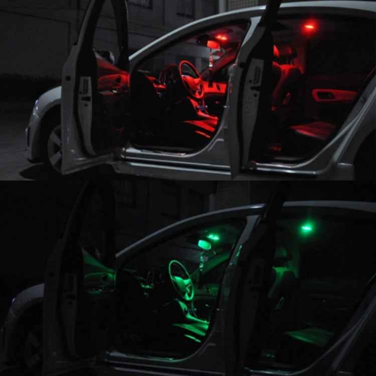 2 PCS 18W Auto Flash Strobe Fade Smooth Remote Controlled Colorful LED Roof Decorative Lamp with 36 SMD-5050 LED, DC 12V
