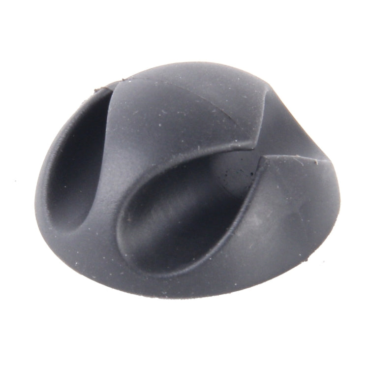 5 PCS Double Hole Cable Clips, Cable Management System and Cord Organizer Solution, 5 PCS Double Cable Clips(Black), 5 PCS Double Cable Clips(Grey)