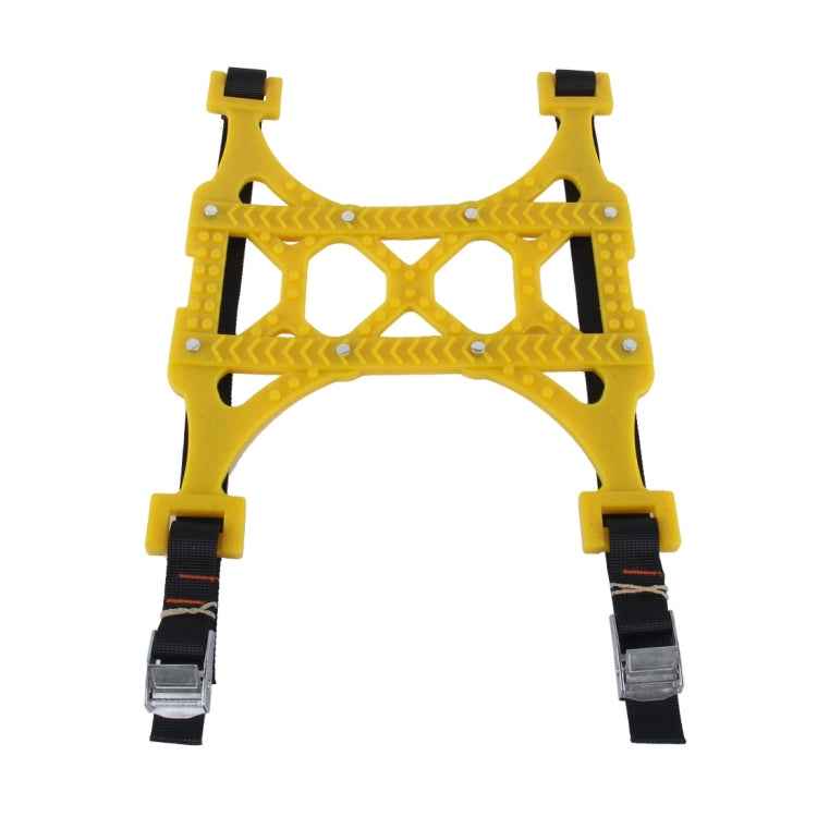 6 PCS Car Snow Tire Anti-skid Chains Yellow Chains For Family Car