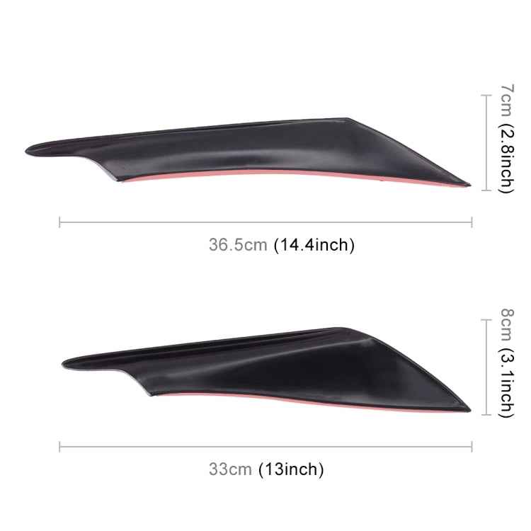 4 PCS Car-Styling Flank Decorative Sticker