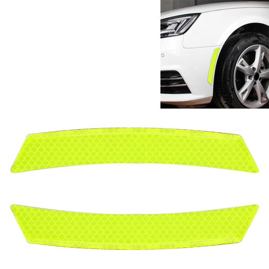 2 PCS Car-Styling Wheel Eyebrow Decorative Sticker Decorative Strip