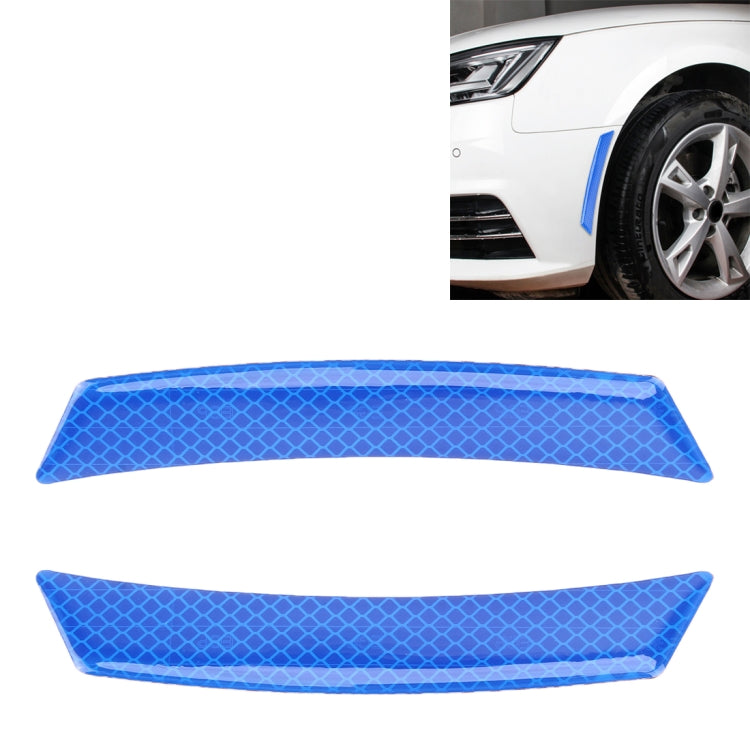 2 PCS Car-Styling Wheel Eyebrow Decorative Sticker Decorative Strip, 2 PCS