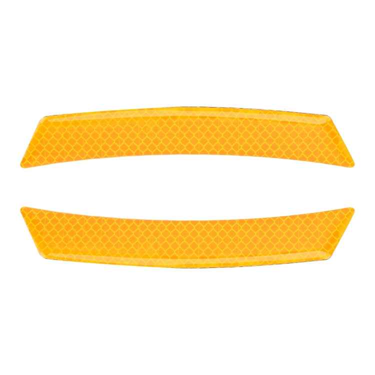 2 PCS Car-Styling Wheel Eyebrow Decorative Sticker Decorative Strip