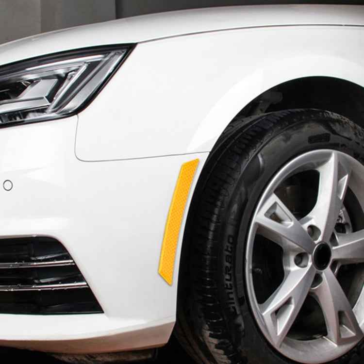 2 PCS Car-Styling Wheel Eyebrow Decorative Sticker Decorative Strip