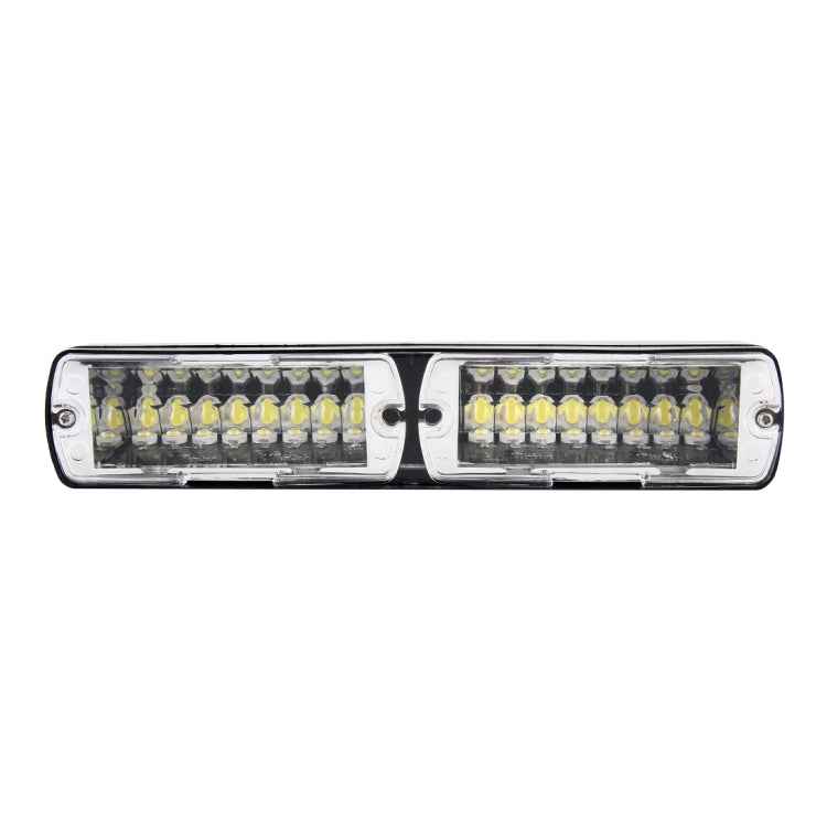 DC 12V 4.2W 16LEDs Crystal Lamp Beads Car Windshield Warning Lamp 18 Flash Patterns(Adjustable)