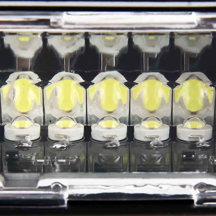 DC 12V 4.2W 16LEDs Crystal Lamp Beads Car Windshield Warning Lamp 18 Flash Patterns(Adjustable)