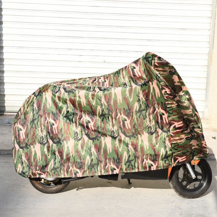 190T Polyester Taffeta All Season Waterproof Sun Motorcycle Mountain Bike Cover Dust & Anti-UV Outdoor Camouflage Bicycle Protector, Size: XL, Size: XL, Size: M, Size: L, Size: S