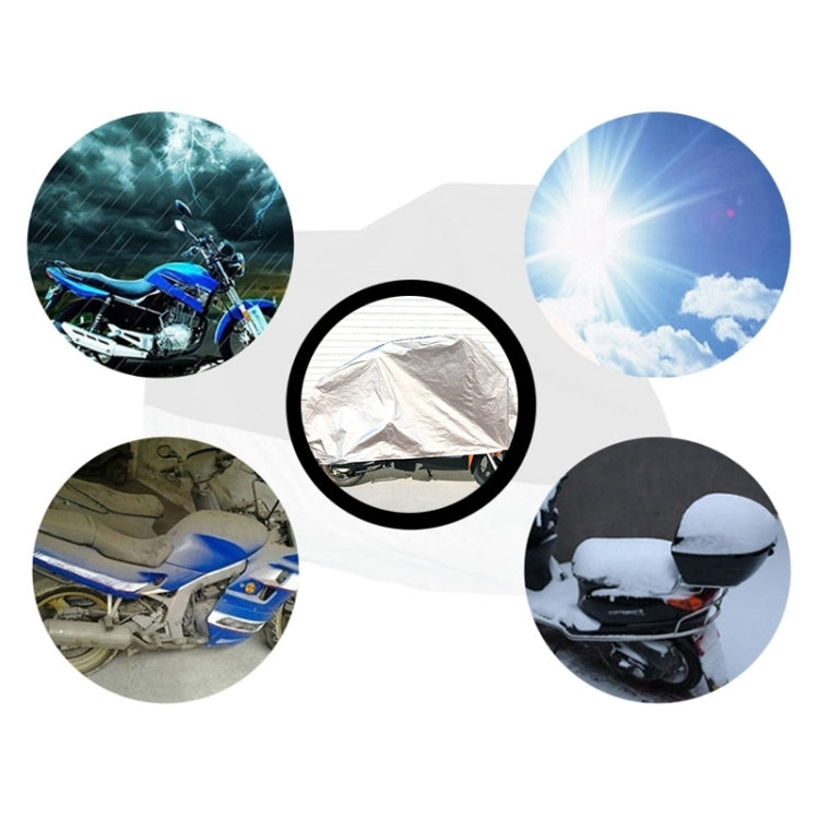 190T Polyester Taffeta All Season Waterproof Sun Motorcycle Mountain Bike Cover Dust & Anti-UV Outdoor Camouflage Bicycle Protector, Size: XL