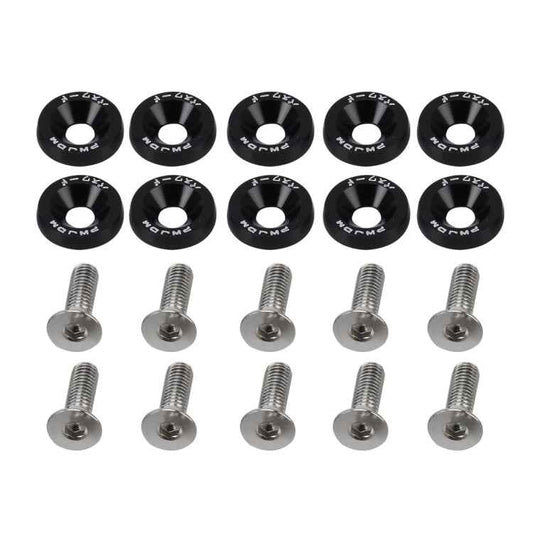 10 PCS Car Modified Screw Gaskets Bodywork Stainless Steel Gasket Bolts, Diameter: 19mm