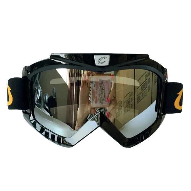 Motorcycle Helmet Riding Mask Goggles Set Outdoor Wind and Sand Resistant Off-road Harley Goggles Removable Masks