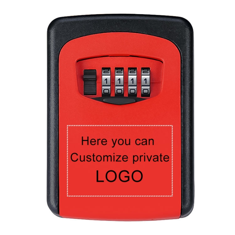 Wall-hanging Key Storage Box with Metal 4-Digit Password Lock