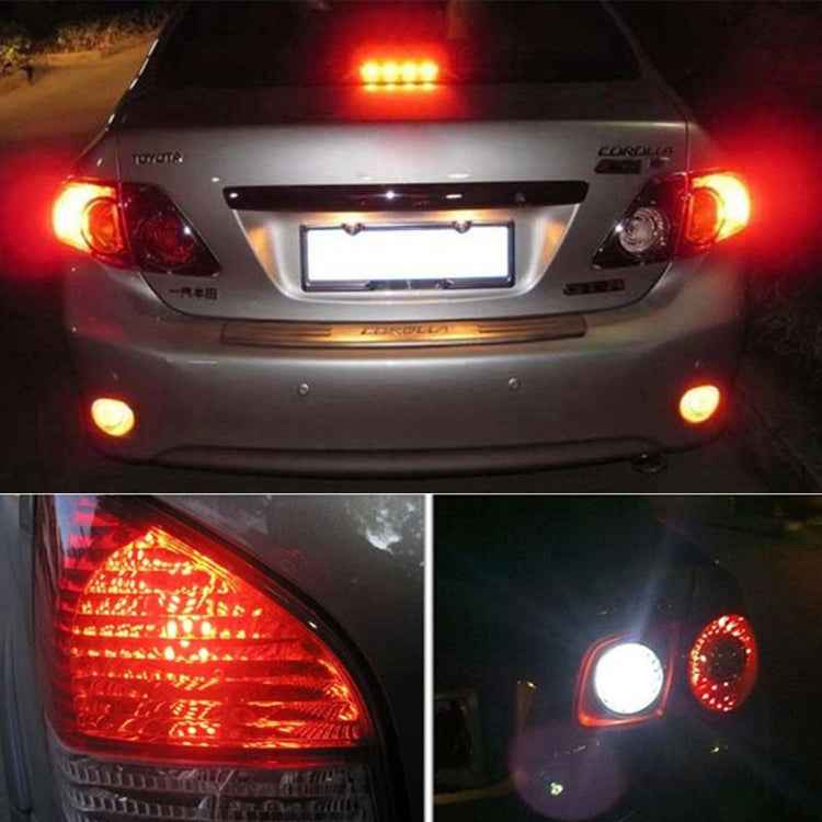 2 PCS 1156/BA15S 15W 1300LM 6500K 28 SMD-3030 LED Car Brake Lights Turn Light, DC 12V