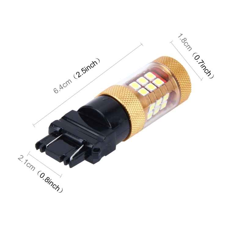 2 PCS 3157 15W 1300LM 6500K 28 SMD-3030 LED Car Brake Lights Turn Light, DC 12V