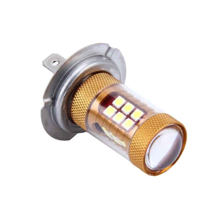 2 PCS H7 15W 1300 LM 6500K 28 SMD-3030 LEDs Car Fog Lights, DC 12V