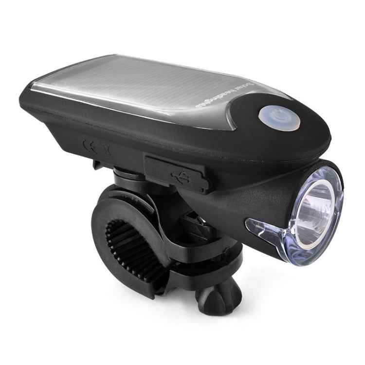 3W 240LM USB Solar Energy Motorcycle / Bicycle Front Light