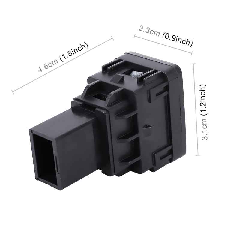 Car Fog Light 5 Pin On-Off Button Switch with Cable for Nissan Sylphy
