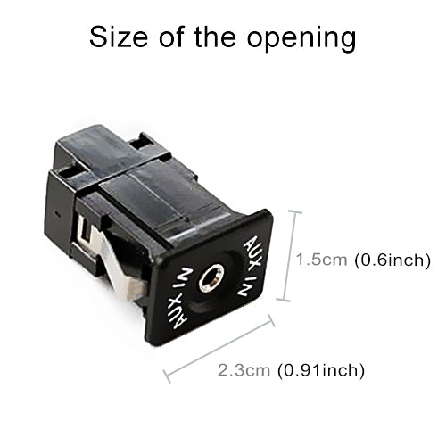 AUX Interface +  Wiring Hardness for Ford Fiesta / Focus / Mondeo / PUMA / MK2 / MK3 / S-MAX, Cable Length: 1.5m
