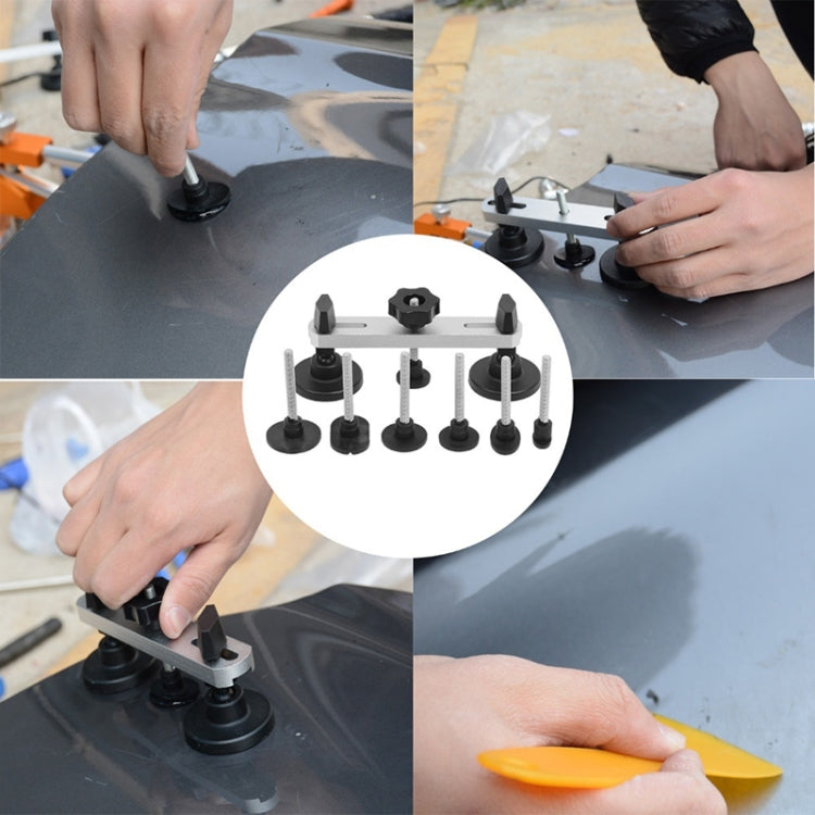 22 in 1 Auto Car Body Dent Repair Tools Pulling Bridge Dent Removal Lifter Puller, with 20W Glue Gun, US Plug or EU Plug, 22 in 1