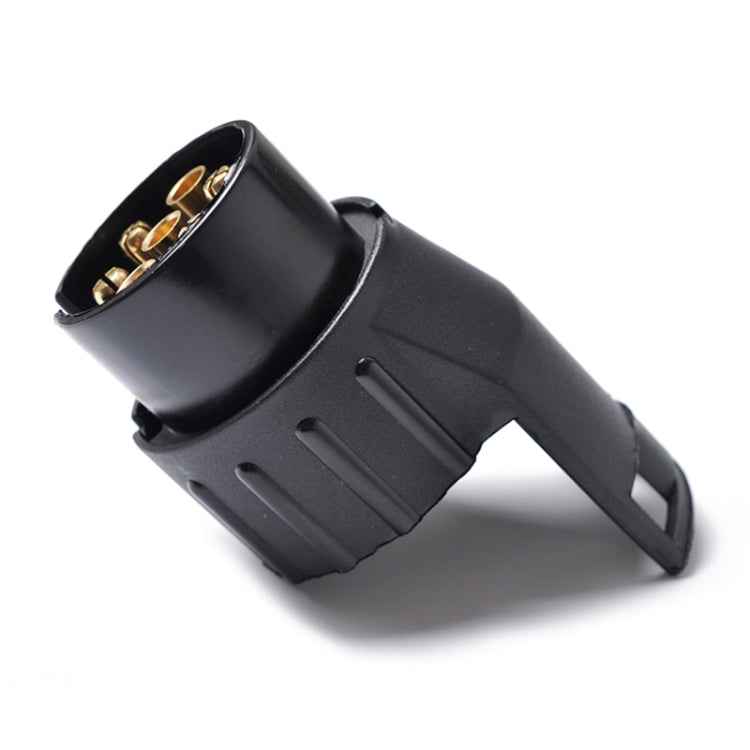 12V 7Pin to13Pin Car Plug Socket Wiring Connector Adapter Car Plug Socket for Trailer /  Truck / Bus, EU Plug