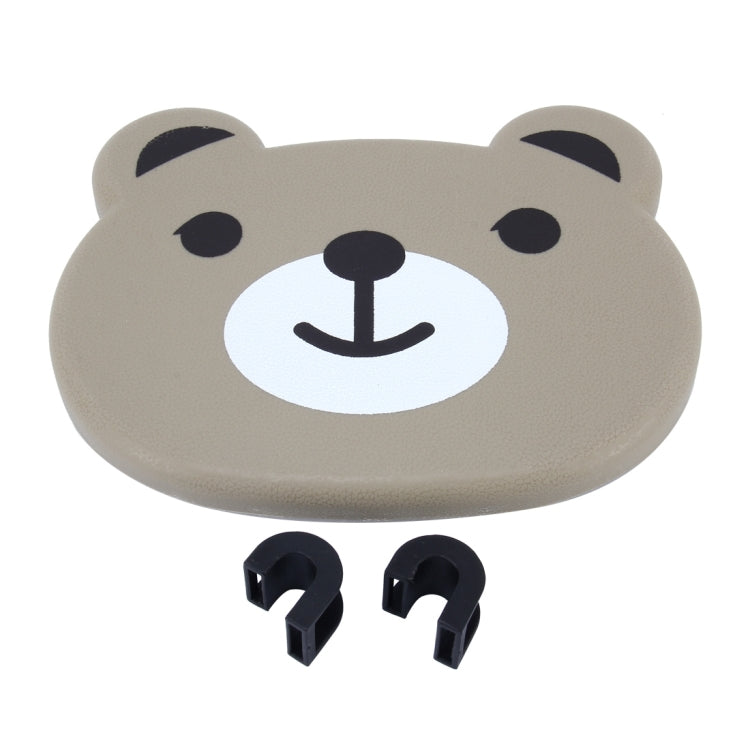 Cartoon Style Foldable Back Car Seat Drink Holder Back Seat Food Tray Storage Organizer Table, Cartoon Style(Brown), Cartoon Style(Black), Cartoon Style(Pink), Cartoon Style(White)