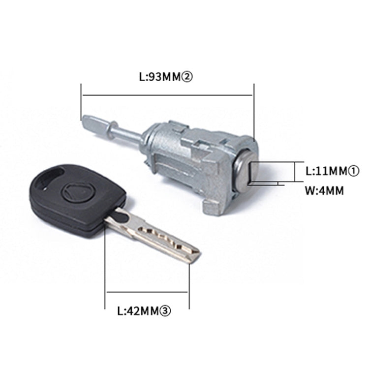 Auto Left Door Lock Core 604837167 for Volkswagen POLO, A0963