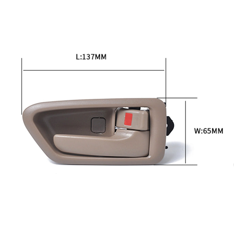 Auto Right Left Inside Door Handles 69205-AA010RH 69206-AA010LH for Toyota Camry