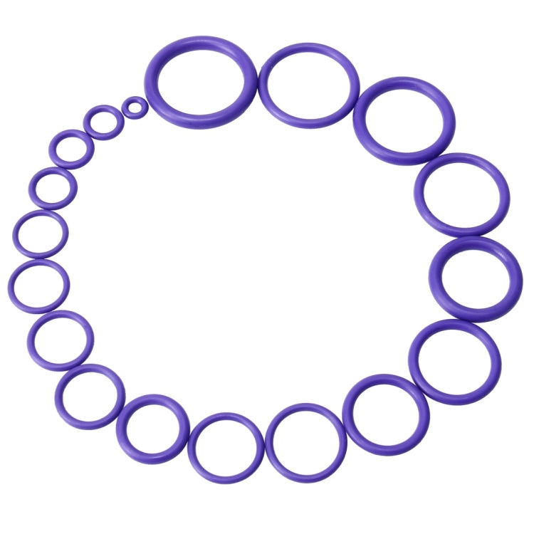 270 PCS Car Auto Vehicle 18 Sizes Assortment Kit Air Conditioning HNBR Seal O-Ring Set, 270 PCS Purple, 270 PCS Green