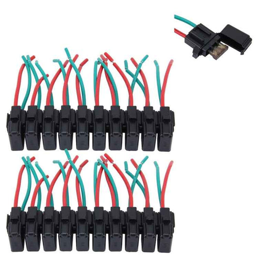 20 PCS Removable Car Blade Fuse Box Holder
