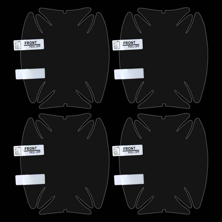 4 PCS Car Auto OPVC Door Bowl Handle Anti-scratch Protective Film for Nissan