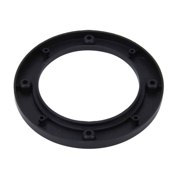 2 PCS 5 inch Car Auto ABS Loudspeaker Base Protection Hollow Cover Holder Mat, Inner Diameter: 12.5cm