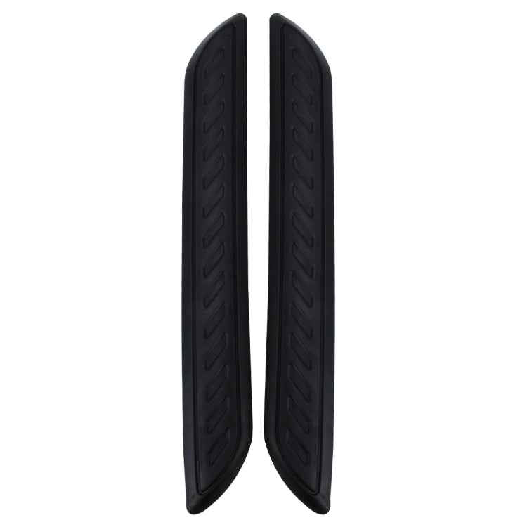 2 PCS Universal Car Auto Rubber Body Bumper Guard Protector Strip Sticker