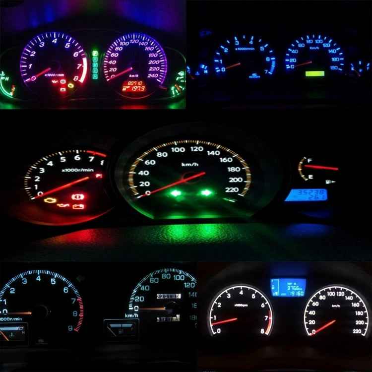 10 PCS 0.5W T4.2 Wedge Instrument Panel LED Light Dashboard Gauge Cluster Indicator Lamp Bulb