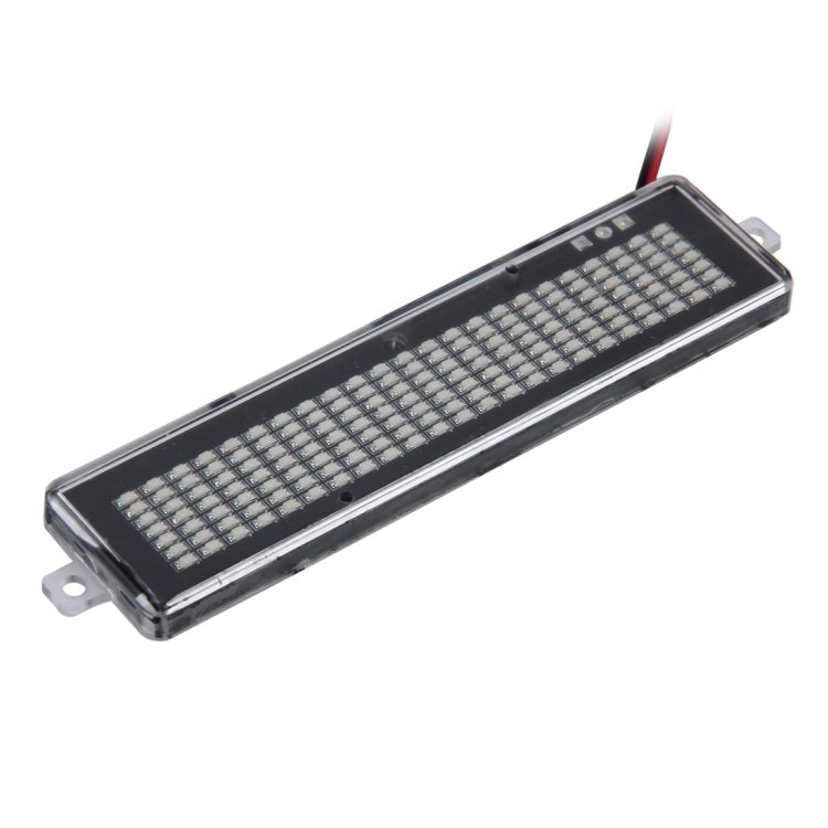 DC 12V Car LED Programmable Showcase Message Sign Scrolling Display Lighting Board with Remote Control, with Remote Control (Blue Light), With Remote Control (Red Light)