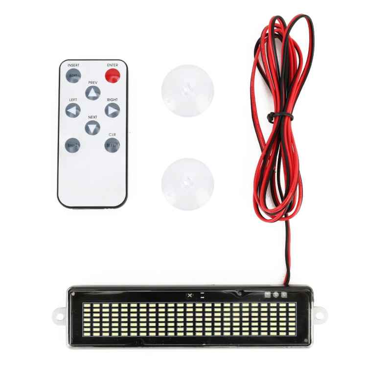 DC 12V Car LED Programmable Showcase Message Sign Scrolling Display Lighting Board with Remote Control