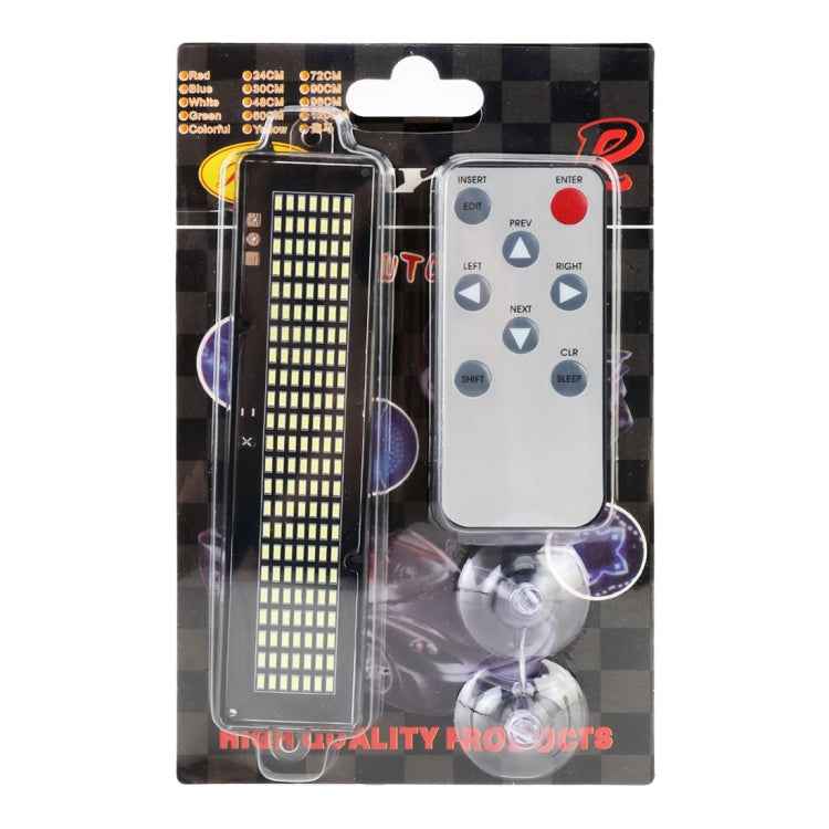 DC 12V Car LED Programmable Showcase Message Sign Scrolling Display Lighting Board with Remote Control