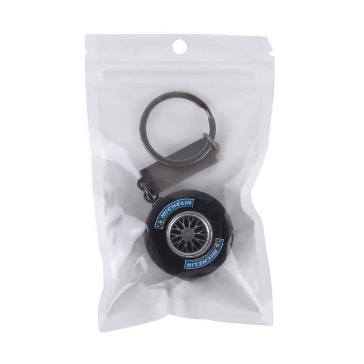 Car Metal Key Holder With Adoreable Car Shock Absorber Shape Decoration