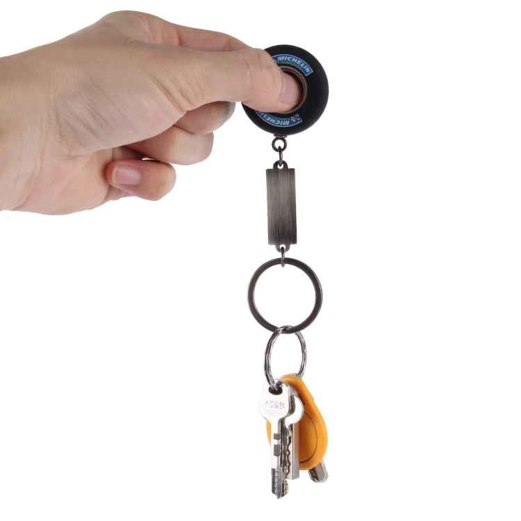 Car Metal Key Holder With Adoreable Car Shock Absorber Shape Decoration