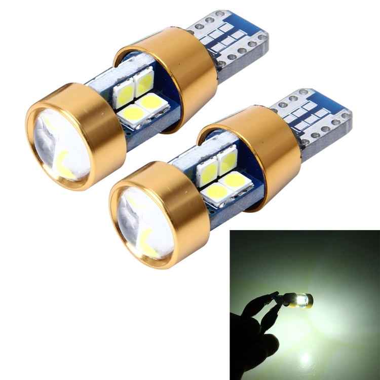 2 PCS T10 3W Error-Free Car Clearance Light with 19 SMD-3030 LED Lamp, DC 12V