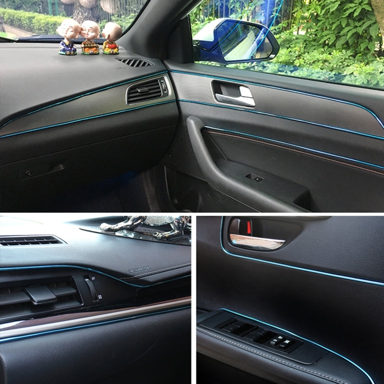 5m Flexible Trim For DIY Automobile Car Interior Moulding Trim Decorative Line Strip with Film Scraper