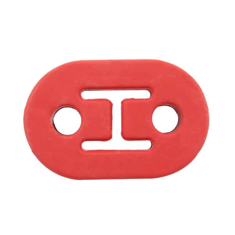 Universal Car Two Holes Adjustable Rubber Mounting Bracket Exhaust Tube Hanging Rubber Tube Car Exhaust Pipe Hanging Shackle Hanging Exhaust Hanging From Ear