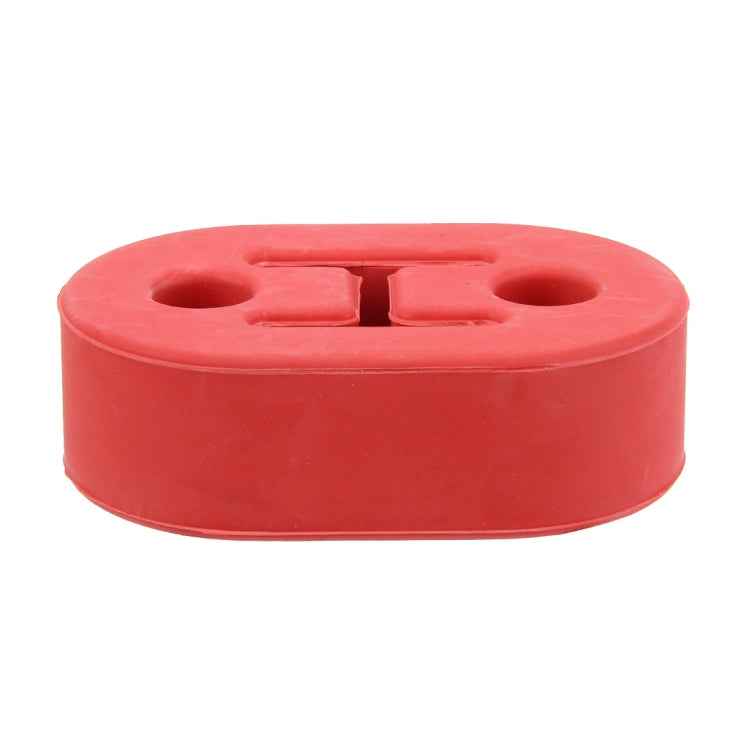 Universal Car Two Holes Adjustable Rubber Mounting Bracket Exhaust Tube Hanging Rubber Tube Car Exhaust Pipe Hanging Shackle Hanging Exhaust Hanging From Ear