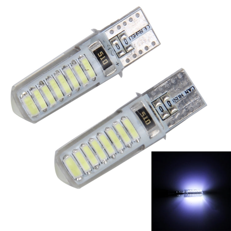 2PCS T10 3W 16 SMD-4014 LEDs Car Clearance Lights Lamp, DC 12V, 16 SMD-4014 LEDs