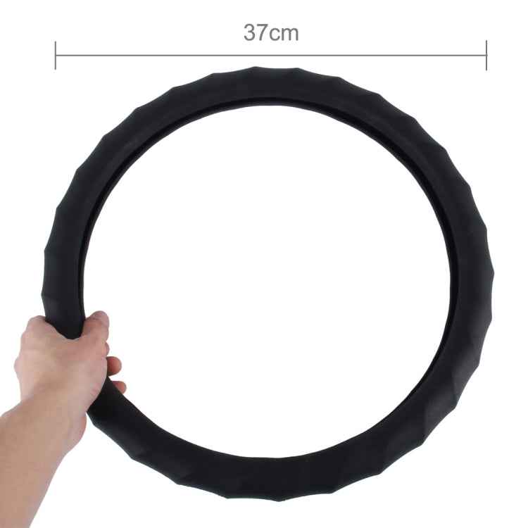 Distorted Lines Texture Universal Rubber Car Steering Wheel Cover Sets Four Seasons General