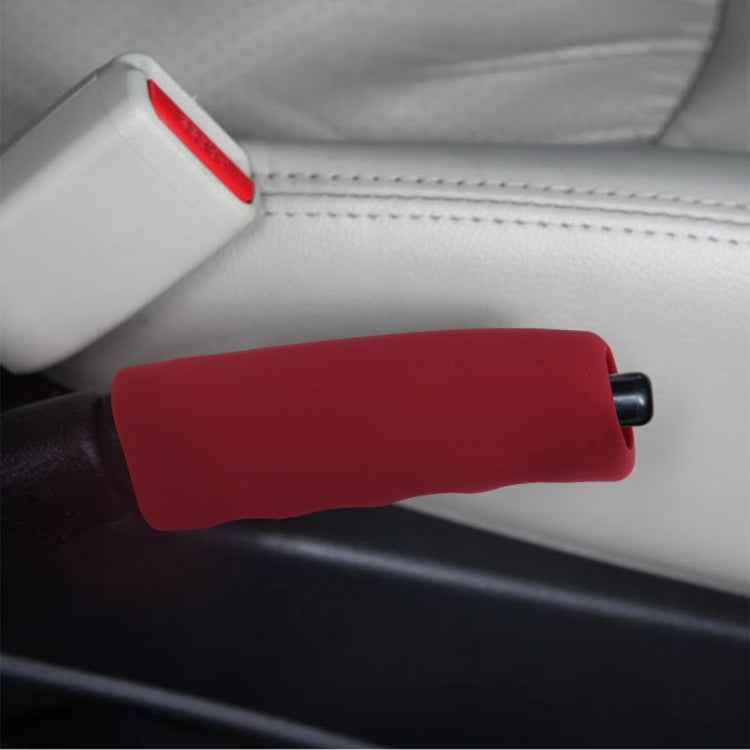 Rubber Car Hand Brake Cover Shift Knob Gear Stick Cushion Cover Car Accessory Interior Decoration Pad