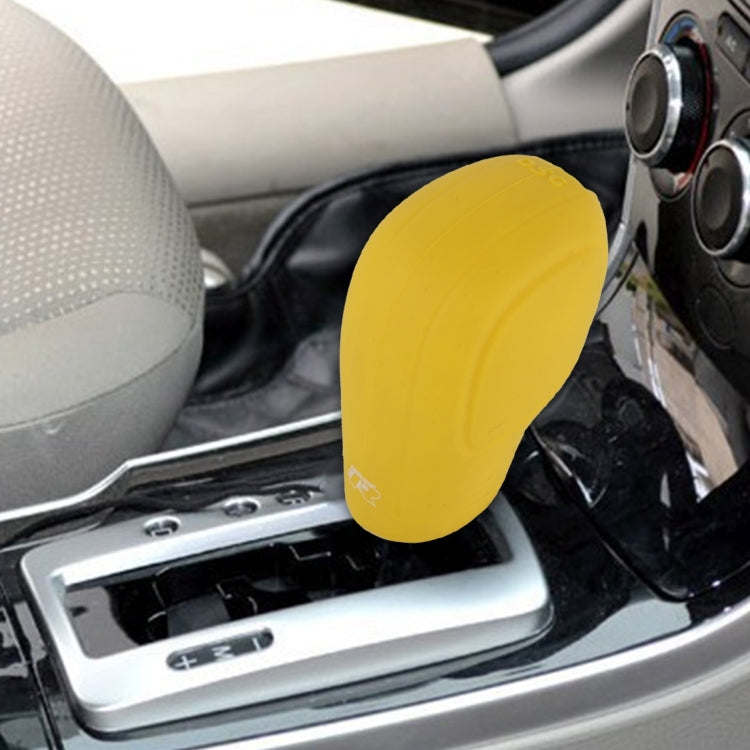 Rubber Car Hand Brake Head Cover Shift Knob Gear Stick Cushion Cover Car Accessory Interior Decoration Pad, Shift Knob  Cover(Yellow), Shift Knob  Cover(Black), Shift Knob  Cover(Grey), Shift Knob  Cover(Khaki), Shift Knob  Cover(Light Green)����������...