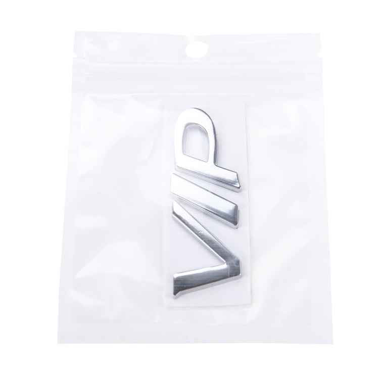 VIP Shape Shining Metal Car Free Sticker